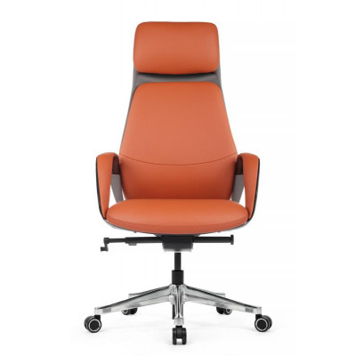 Кресло Наполи YZPN-YR020 Оранжевый/Серый