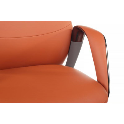 Кресло Наполи YZPN-YR020 Оранжевый/Серый