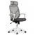Кресло Oliver RCH W-203AC Белый пластик/Серый