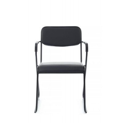 Кресло Nix Plus RCH OMKL-03B Черный/Металл Черный