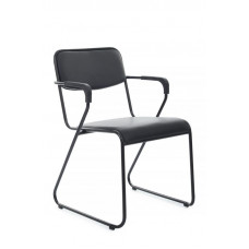 Кресло Nix Plus RCH OMKL-03B Черный/Металл Черный