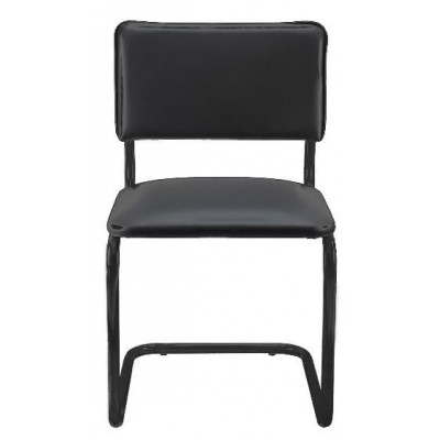 Стул Сильвия 01S Черный/Металл Черный