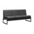 Module Диван трехместный MD.D3 Oregon 16/Металл Черный 1855*700*800