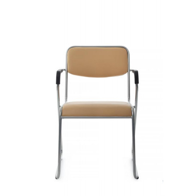 Кресло Nix Plus RCH OMKL-04 Бежевый/Металл окрашенный Хром