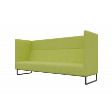 Bronks Диван трехместный BROS-3 Romeo 07/Металл Черный 2100*760*1180