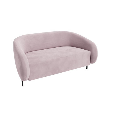 Belt Диван двухместный BLT-2 Velvet Lux 97/Металл Черный 1560*850*730