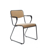 Кресло Nix Plus RCH OMKL-04B Бежевый/Металл Черный