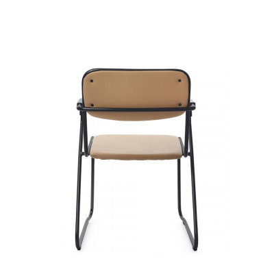 Кресло Nix Plus RCH OMKL-04B Бежевый/Металл Черный