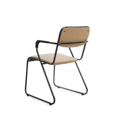 Кресло Nix Plus RCH OMKL-04B Бежевый/Металл Черный