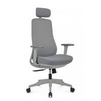 Кресло Miro 6249A-HS Серый пластик/Серый