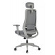 Кресло Miro 6249A-HS Серый пластик/Серый