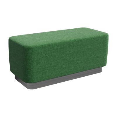 Vermont Пуфик PV-4 Velvet Lux 77/Серебро 1000*450*425