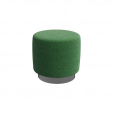 Vermont Пуфик PV-1 Velvet Lux 77/Серебро 450*450*425