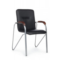 Стул Самба с деревянными подлокотниками SMB-02 Черный