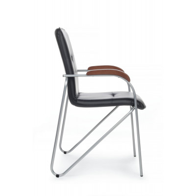 Стул Самба с деревянными подлокотниками SMB-02 Черный