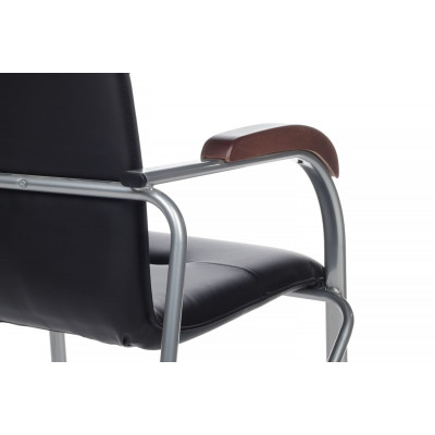 Стул Самба с деревянными подлокотниками SMB-02 Черный