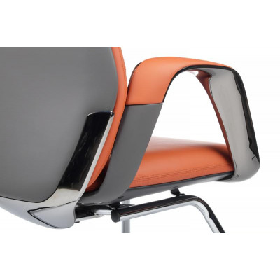 Кресло Наполи-СФ YZPN-YR022 Оранжевый/Серый
