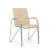 Стул Самба с пластиковыми подлокотниками SMB-03 Бежевый