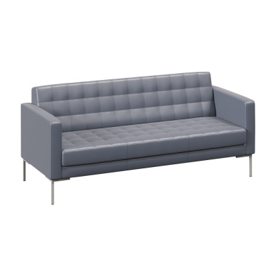 Forest Диван трехместный FR-DP-03 Oregon 17/Металл Серый 1940*800*840