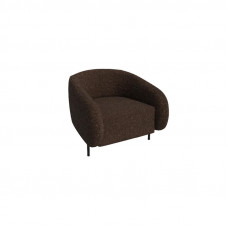 Belt Диван одноместный BLT-1 Merino 015/Металл Черный 910*850*730