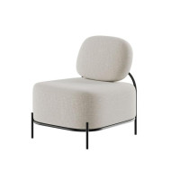 Jive Диван одноместный JVE-1 Сан 02/Металл Черный 670*720*770