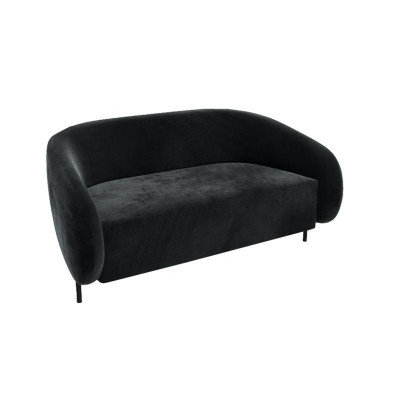 Belt Диван двухместный BLT-2 Nebby 016/Металл Черный 1560*850*730