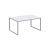 Next Столик большой NLT.SB Снежная Патина/Металл Серый 900*600*430