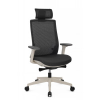 Кресло Forum CH-312A-BS Белый пластик/Серый