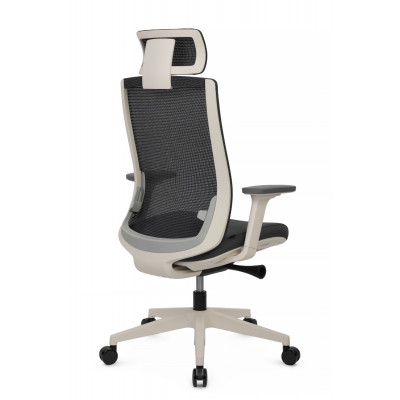 Кресло Forum CH-312A-BS Белый пластик/Серый