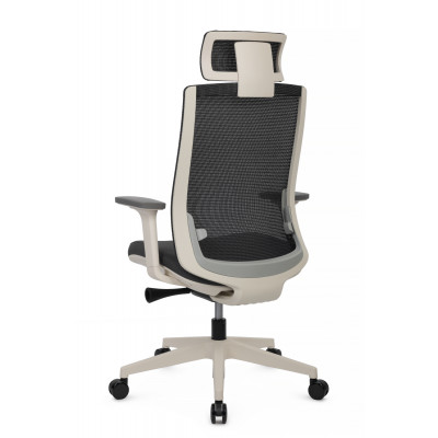 Кресло Forum CH-312A-BS Белый пластик/Серый