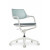 Кресло Scroll HY-813D Голубой/Серый