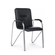Стул Самба с пластиковыми подлокотниками SMB-03 Черный