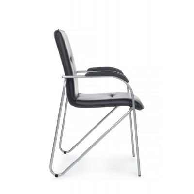 Стул Самба с пластиковыми подлокотниками SMB-03 Черный