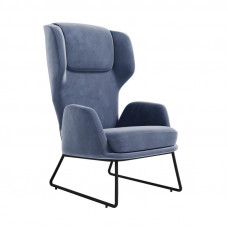 Кресло Pronto PRNT-01 Velutto 48/Металл Черный 680*760*1090