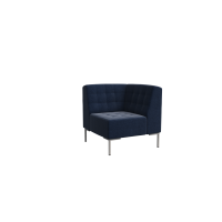 Forest Секция угловая FR-U-01 Kardif 028/Металл Серый 790*790*840