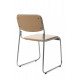 Кресло Nix RCH OMKL-02 Бежевый/Металл окрашенный Хром
