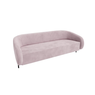 Belt Диван трёхместный BLT-3 Velvet Lux 97/Металл Черный 2210*850*730