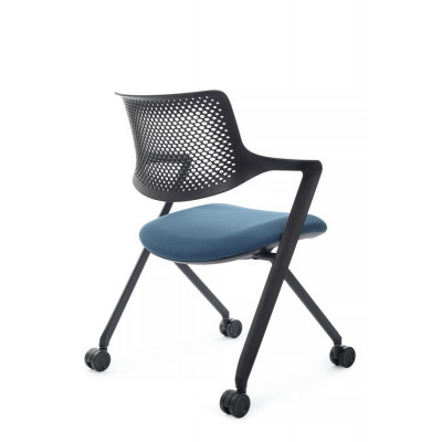 Кресло Dream-F D2202-2 Черный/Синий