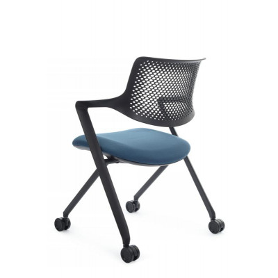 Кресло Dream-F D2202-2 Черный/Синий