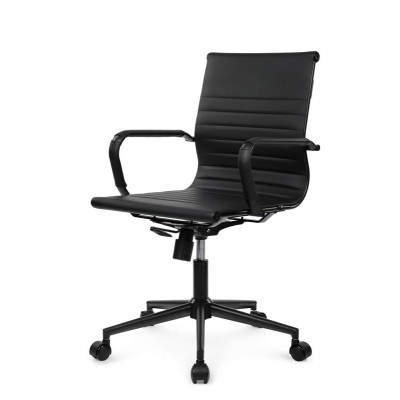 Кресло Hugo RCH 6002-2SEB Черный/Металл Черный