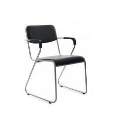 Кресло Nix Plus RCH OMKL-03 Черный/Металл окрашенный Хром