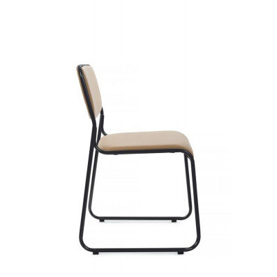 Кресло Nix RCH OMKL-02B Бежевый/Металл Черный