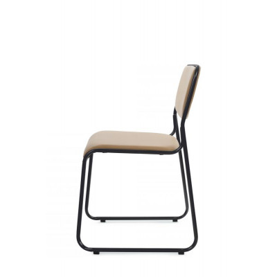 Кресло Nix RCH OMKL-02B Бежевый/Металл Черный