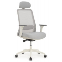 Кресло Work W-218C WHITE Светло-серый