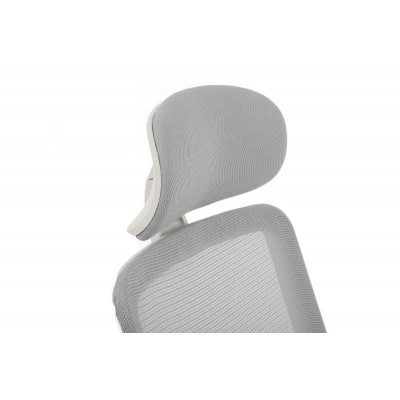 Кресло Work W-218C WHITE Светло-серый