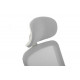 Кресло Work W-218C WHITE Светло-серый