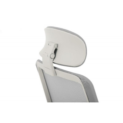 Кресло Work W-218C WHITE Светло-серый