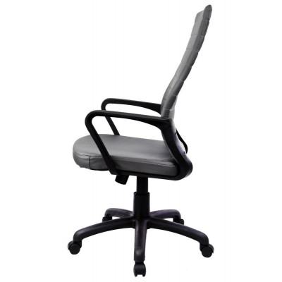 Кресло 1165-4 PL Экокожа Серый