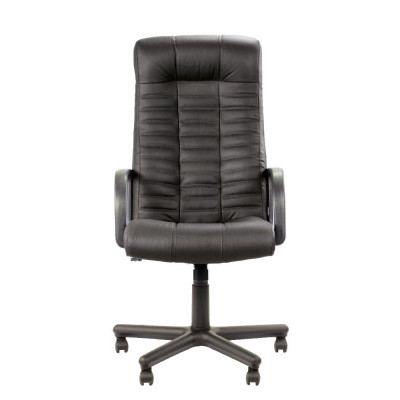 Кресло руководителя Атлант В пластик Z11 кожзам, цвет черный