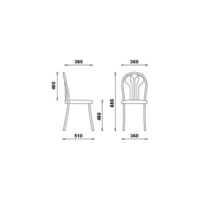 Стул для посетителей Версаль CH Z11, кожзам, цвет черный